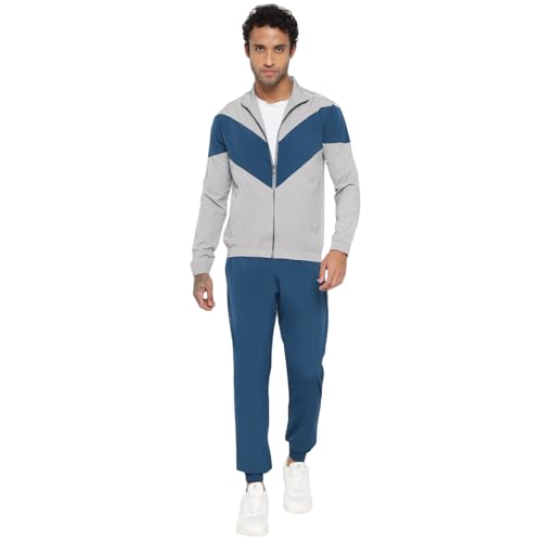 Image of OFF LIMITS Men's NSL CHEV Full Zipper Running Sports Tracksuits