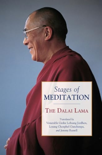 Compare Textbook Prices for Stages of Meditation Reprint Edition ISBN 9781559391979 by Dalai Lama,Kamalashila,Jordhen, Geshe Lobsang,Ganchenpa, Losang Choephel,Russell, Jeremy