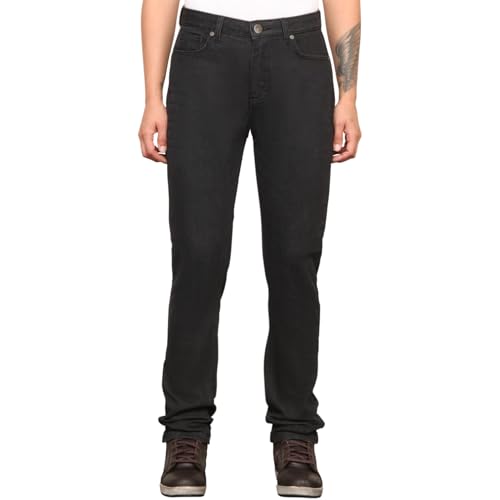 Modeka Lunella Mono Vaqueros de Moto para Damas (Dark Stone Wash,36)