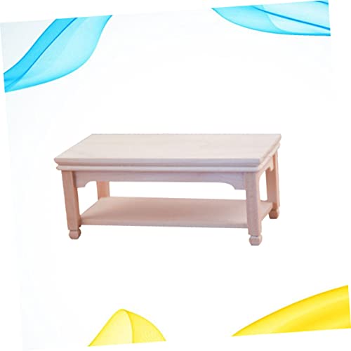 Didiseaon Miniaturas Ornamento De Madeira Estatuetas De Mesa Em Miniatura Modelo De Móveis Pequenos