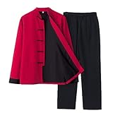 Photo Gallery zhouxiao pantaloni per giacca di kung fu di cotone puro, vestiti di abiti da kung cinese da kung fu vestiti di abiti da kung chung di ma maniche lunghe, camicia camicia per c red2-xl Photo Gallery zhouxiao pantaloni per giacca di kung fu di cotone puro, vestiti di abiti da kung cinese da kung fu vestiti di abiti da kung chung di ma maniche lunghe, camicia camicia per c red2-xl
