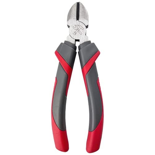 CUTP7 Stylish Matt Finish Cutter Pliers 7 Inches Chrome Vanadium Body to Cut soft copper steel wire terminal wires etc , Black