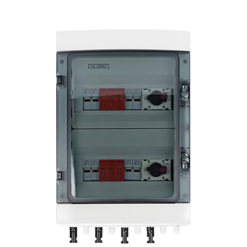 Coffret de combinaison photovoltaïque 1000V 4 entrées pour installation solaire IP65