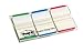 Post-it Tabs, 1 in, Lined, Green, Blue, Red, 22 Tabs/Color, 66 Tabs/On-The-Go Dispenser (686L-GBR)