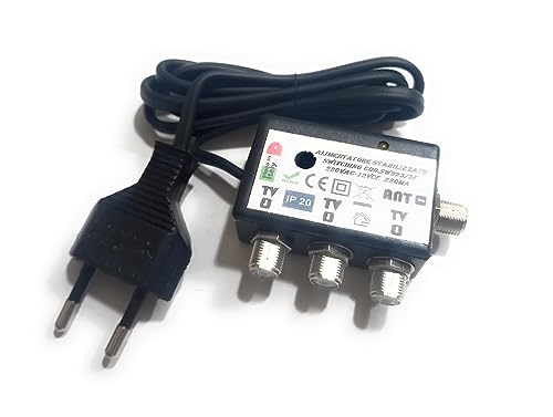 ALIMENTATORE RETRO TV PER AMPLIFICATORE DIGITALE TERRESTRE 3 USCITE 12V