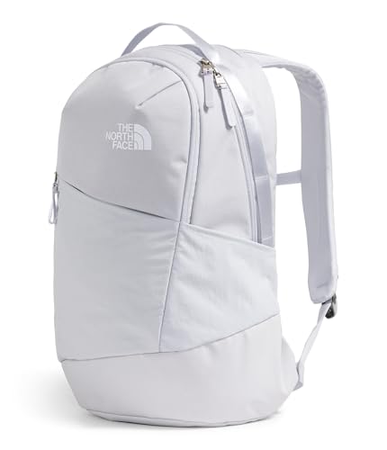Image of The North Face Women's Isabella 3.0 Backpack - PFAS Free, Mystic Haze Dark Heather /TNF White, One Size