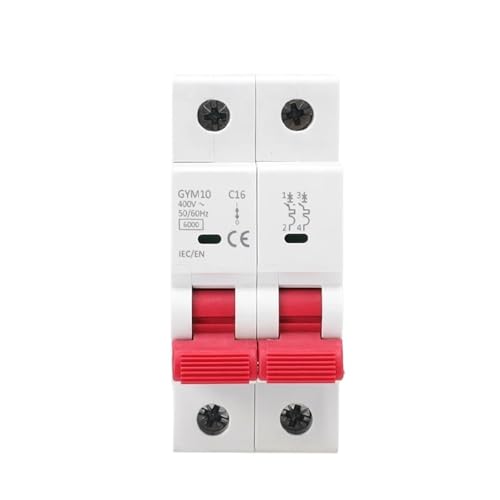 Disjoncteur miniature bipolaire courbe C 6KA 25A tableau électrique phase neutre