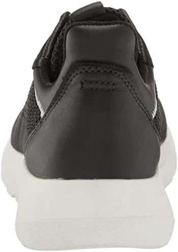 ECCO Women's ATH-1FW Summer Leather Mesh Sneaker, Black, 9-9.5 | Image 2