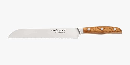 Miniatura 12 de Arcos Jose Andres - Cuchillo de filete de 10 pulgadas para cortar carne forjada, hoja profesional de acero inoxidable NITRUM con borde de seda,