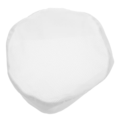 Beaupretty Sombrero De Cocinero Sombrero De Palomitas De Maiz Gorro De Chef De Catering Gorro De Cocinero De Tela Tapa Superior De Malla Gorro De Trabajo De Cocina Blanco Algodón