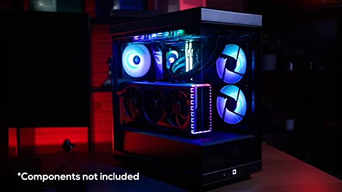 Image of HYTE Y40 S-Tier Aesthetic Case ATX Mid Tower Computer Gaming Case - Black