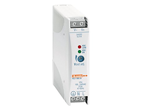 Alimentation 24VDC 0,75A Lovato stabilisée pour automates