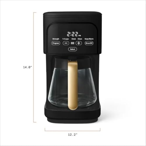 Image of 12 Cup Programmable Coffee Maker, by Drew Barrymore (Black Sesame)