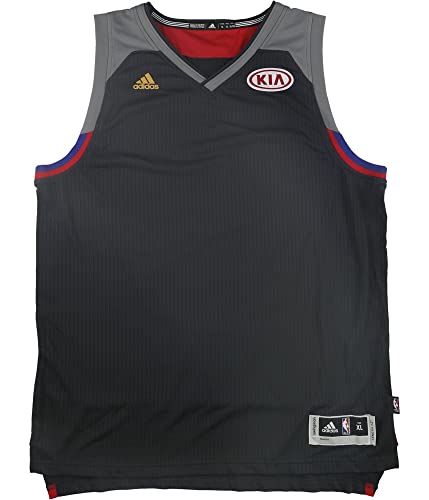 adidas Mens Allstar West Jersey, Grey, Medium