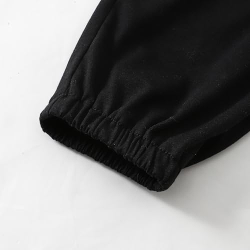 Image of Boys Clothes Gradient T-Shirt Jogger Pants Set 8-13 Years Casual Sportswear Summer Outfit Set