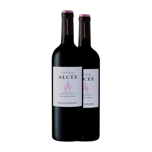 Château Alcee Côtes de Castillon: Pack de 2 Botellas de Vino Tinto 75 cl Château Alcee Côtes de Castillon: Pack de 2 Botellas de Vino Tinto 75 cl
