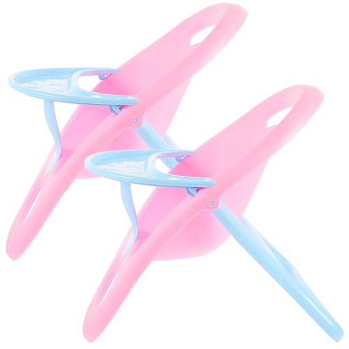 LIFKOME 2個 小動物用チュア椅子 軽量コンパクト ハムスター モルモット対応 ペットケージ飾り 写真撮影用小道具 家的デザイン耐久性