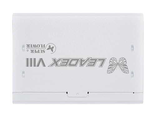 Image of Super Flower Leadex VIII Platinum PRO 1200W ATX 3.1&PCIe 5.1(Native 12V-2x6 Cable), Cybenetics Platinum, Smallest 125mm ATX PSU, Patent Super Connector, Full Modular, White, SF-1200F14SP (WH)