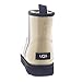 UGG Classic Clear Mini Boot, Natural / Black, Size 9