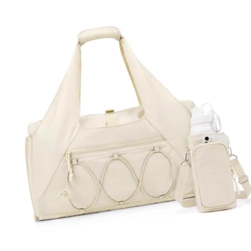 Sac de sport femme 30L grand volume grand rangement fitness avec attache yoga