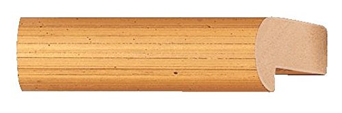 CountryArtHouse Picture Frame Moulding (Wood) 100ft bundle - Traditional Antique Gold Finish - 0.5