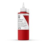 VALLEJO ACRYLIC STUDIO, PINTURA ACRÍLICA, 200ML, ROJO DE CADMIO (TONO), Nº 2