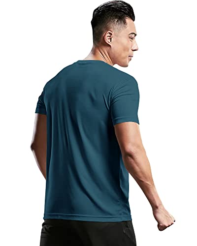 Image of Noble Monk Men's Regular Fit T Shirt |Half Sleeves |Round Neck | Casual T-Shirt for Me