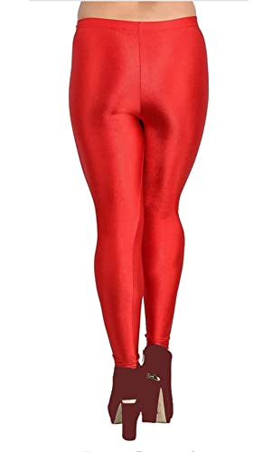 Image of Cron New Trend Shiny Churidar Leggings for Women and Girls (Pack of 1) CRN-20