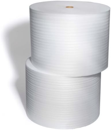 Perforated Dish Foam Roll 12" Wide x 350' Long x 1/16" Thick Perforated Every 12"