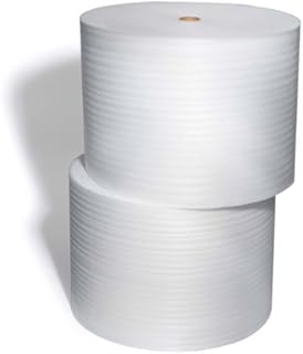 Perforated Dish Foam Roll 12" Wide x 350' Long x 1/16" Thick Perforated Every 12"