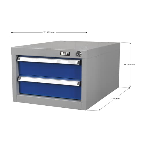 Double drawer unit Sealey API avec glissières à billes - 3