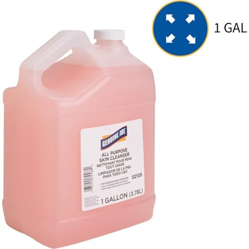 Genuine Joe Liquid Hand Soap with Skin Conditioner, 1 gallon Bottle, Pink image 5