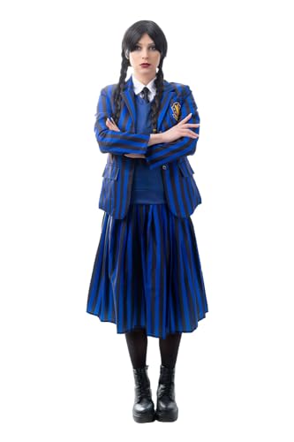Celibato - Disfraz de Miércoles para niños, disfraces para carnaval y Halloween, disfraces para niños