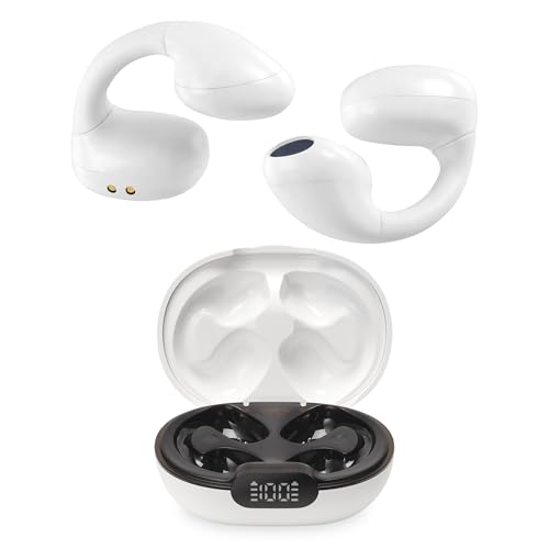 Image of iLive Electronics Clear Truly Wireless Open Ear Clip Earbuds, IAEBTO25W