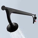 BOONA - The Original Tandem Shower | As Seen On Shark Tank | Double Shower Head for Couples, High Pressure Dual Shower Heads (One Showerhead, Midnight Black)