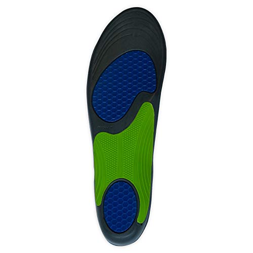 Image of Comfort Zone Gel Sport Insoles Men's, 8-13 (Pack of 3)