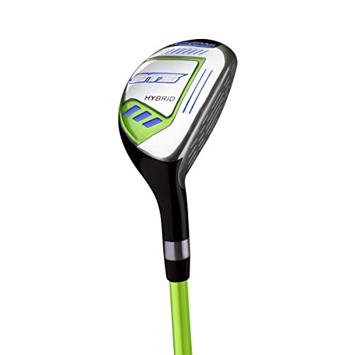 Orlimar ATS Junior #5 Hybrid Golf Club Left Hand Boys & Girls Ages 3-5 Lime/Blue 27-Inch with Flexible Composite Shaft and Headcover by Orlimar - Used condition - US$18.60