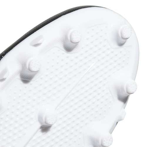 adidas Men's Adizero Impact.2 American Football Sneaker, Black/White/Black, 6.5