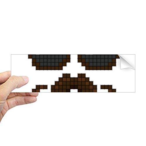 Adhesivo de gafas de sol rectangular DIYthinker: vinilo decorativo resistente 2