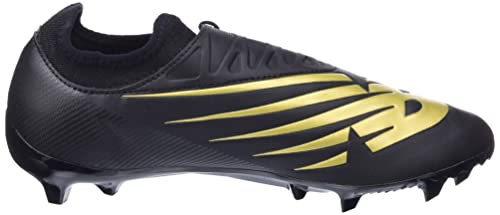 New Balance Unisex Furon V7 Dispatch Fg Soccer Shoe, Black/Gold, 8 Us Men #TOP5