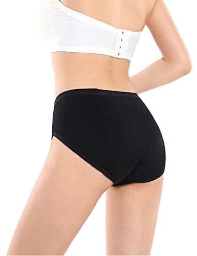Kiench Teen Girls Period Underwear Leak Proof Panties Cotton 6-Pack4