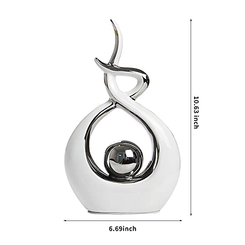 Norrclp 123456 Home Decor Modern Abstract Art Ceramic Statue Table Decorations thumb #5