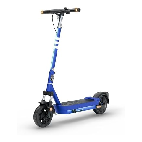 OKAI Electric Scooter for Adults, 24 MPH Power by MAX 1000W Motor Fast E Scooter, 43.5 Miles Long Range, Dual Suspension & Brakes, Foldable Kick Scooter, Colorful LED Light Bar Cover