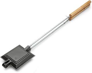 Old Mountain Pre Seasoned 10124 Single Pie Iron, 28 1/2 Inch Long