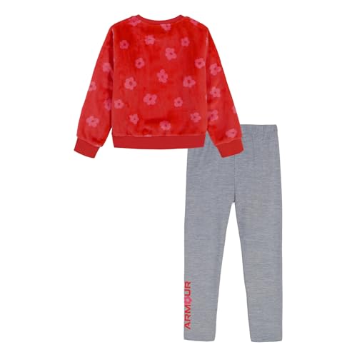 Image of Under Armour Girl's 2-piece Sweatshirt and Leggings Outfit Set