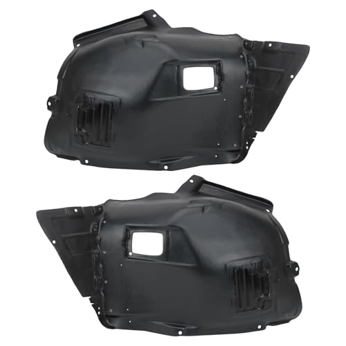 Image of TRQ Front Inner Fender Liner Set Compatible with 2006 BMW 325i 2007-2012 328i 330i 335i BM1250114 BM1251114