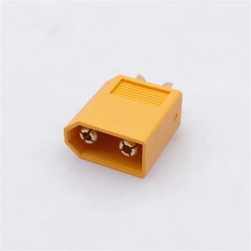 Conector XT60 hembra de panel para evitar desconexiones por vibración en aviones 4