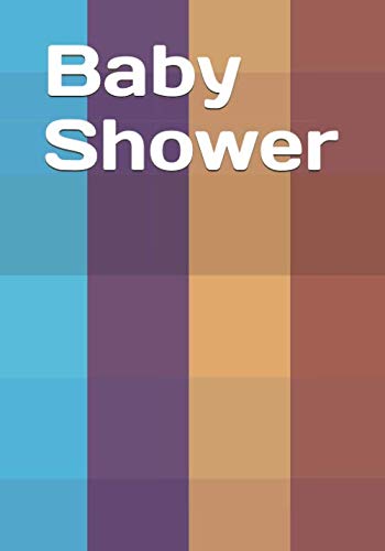 Baby Shower: With this baby shower guestbook, you'll capture adorable memories. Your parents and friends will be able to leave tips for the baby.