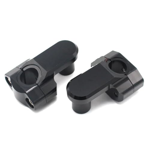 Pince rehausse guidon moto de 22mm à 28mm rehausseur en aluminium CNC robuste
