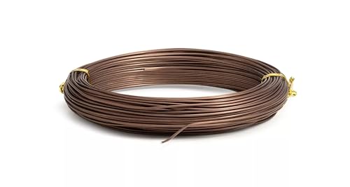 Filo Alluminio Ramato - Accessorio per Bonsai, Diametro 2,5 mm, Peso 80 g